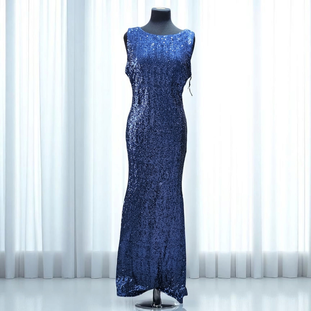 B. Darlin Sequined, Gown Sz 14 NWT